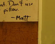 College Roommate Leaves a Note